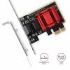 AXAGON Karta sieciowa PCIe PCEE-G25 1x2.5Gigabit Ethernet port  RJ-45 Realtek, PXE, LP